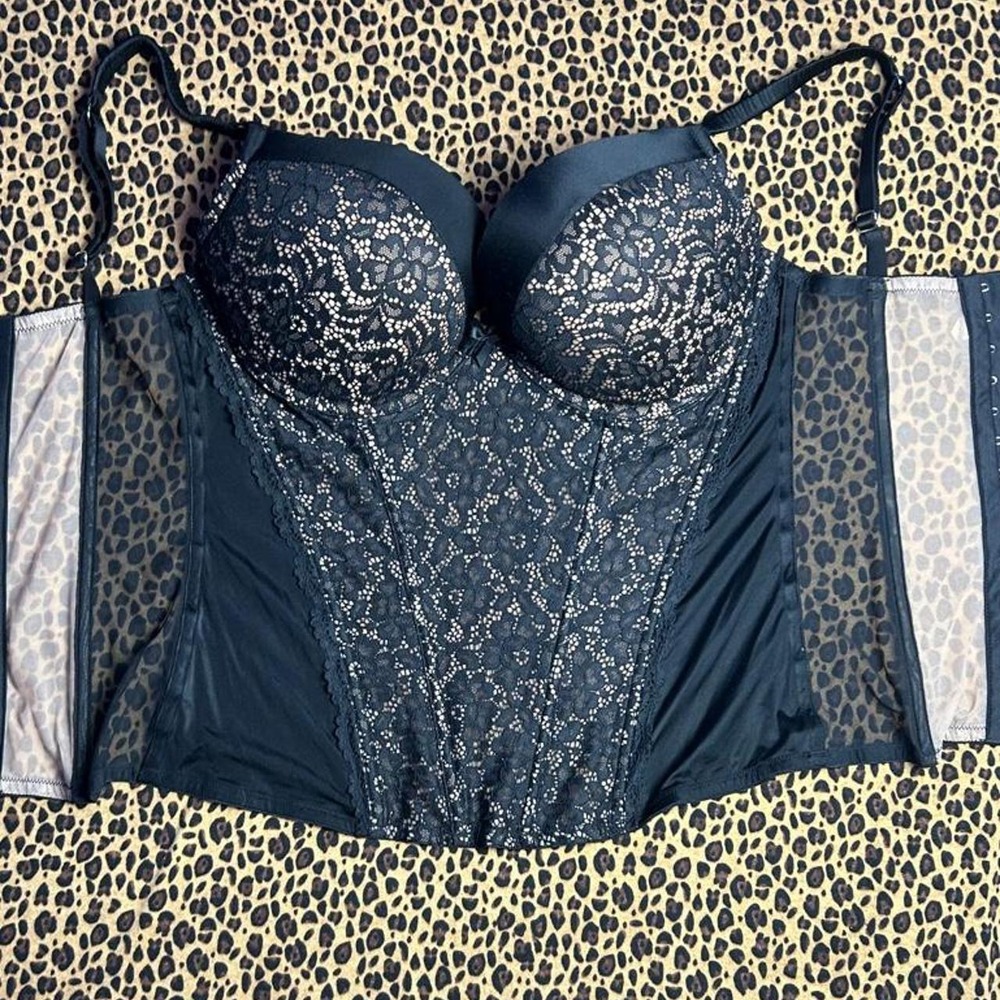 Victoria Secret Black corset top